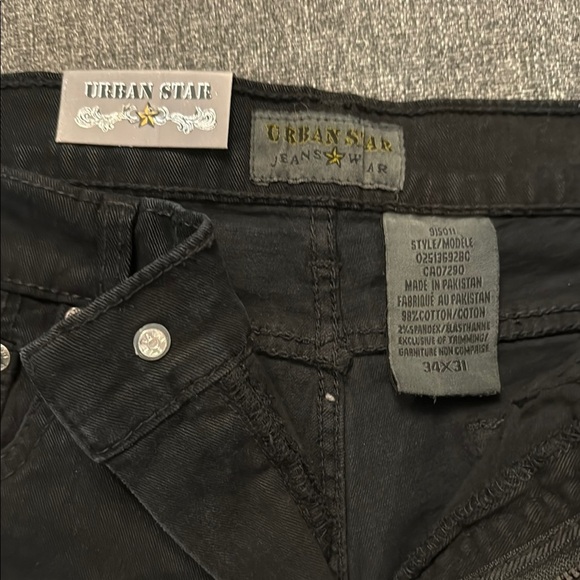 Urban Star Black Slim Jeans New with Tags - Picture 3 of 5